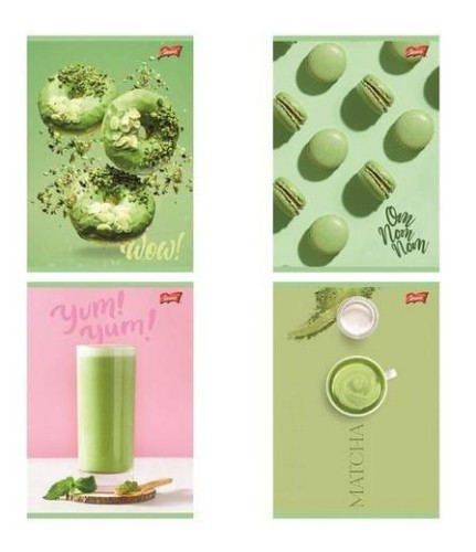 Zeszyt A5/60k kratka Green Delicious (10szt)