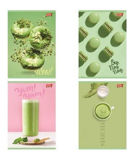 Zeszyt A5/60k kratka Green Delicious (10szt)