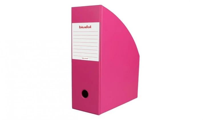 Pojemnik na dokumenty 10cm pink, Biurfol