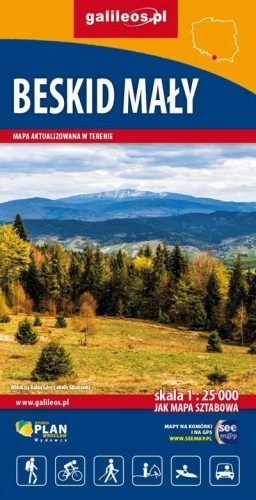 Mapa - Beskid Mały 1:25 000, praca zbiorowa