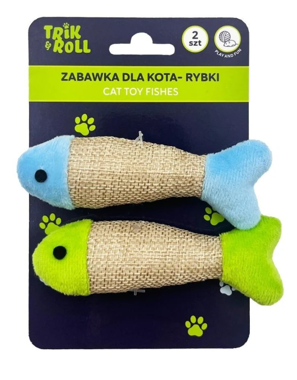Zabawka dla Kota Rybki 2szt