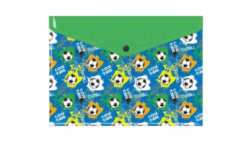 Teczka kopertowa A4 PP nadruk football, Biurfol