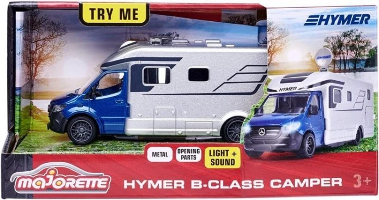 Majorette kamper Hymer B-Class 19cm, Majorette