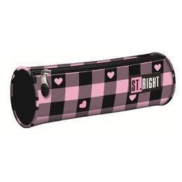 Piórnik tuba PU1 Pink Checkered, ST-MAJEWSKI