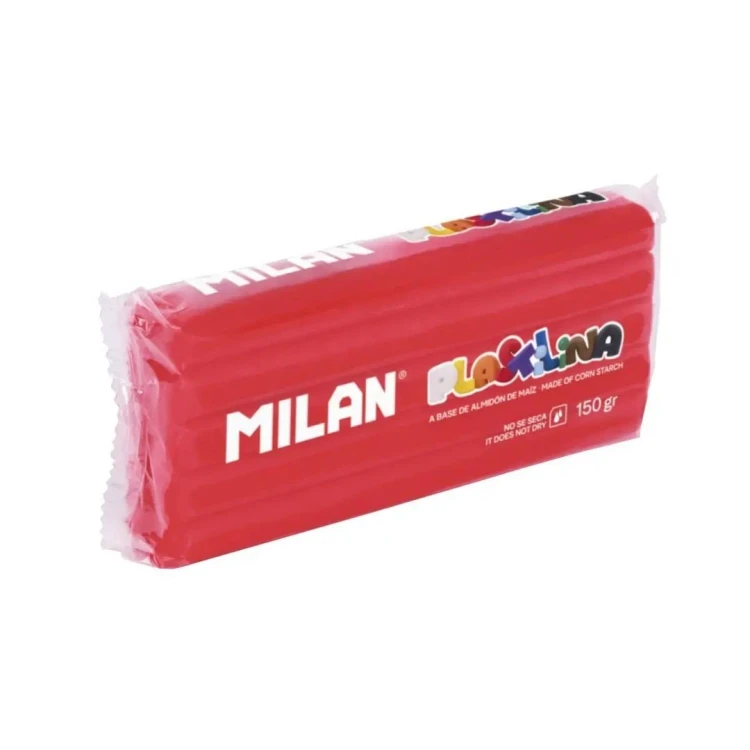 PLASTELINA 150gr czerwona, MILAN