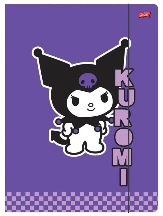 Teczka z gumką A4 Kuromi, UNIPAP