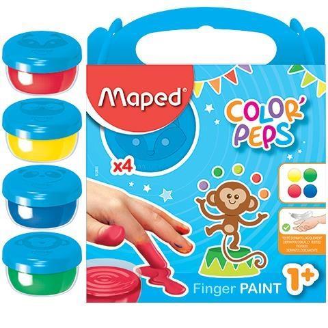 Farby Colorpeps do malowania palcami, Maped