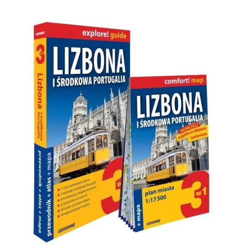 Lizbona i środkowa Portugalia 3w1, praca zbiorowa