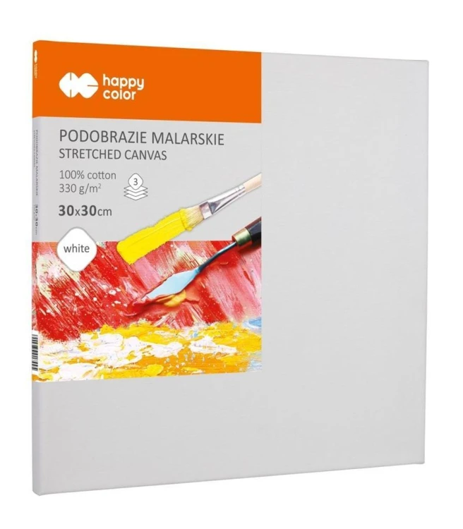 Podobrazie bawełniane 30x30cm HAPPY COLOR, GDD