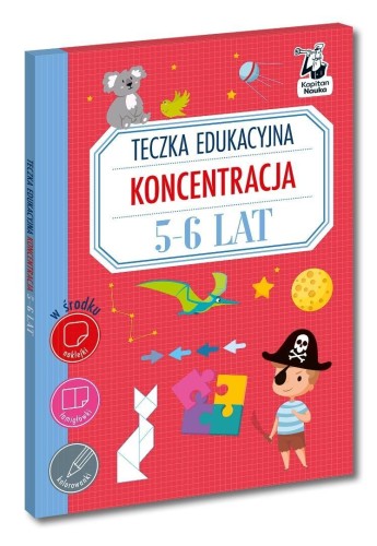 Teczka edukacyjna Koncentracja 5-6 lat Kapitan...