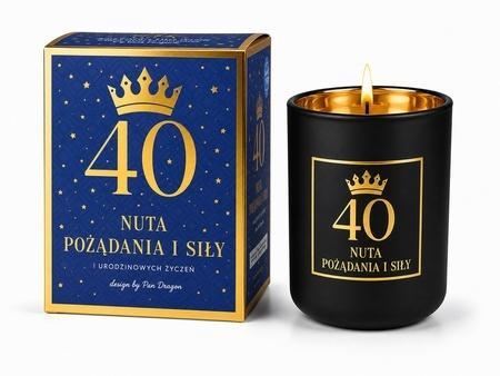 Świeczka Urodziny 40