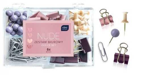 Zestaw biurowy Nude 84el, INTERDRUK
