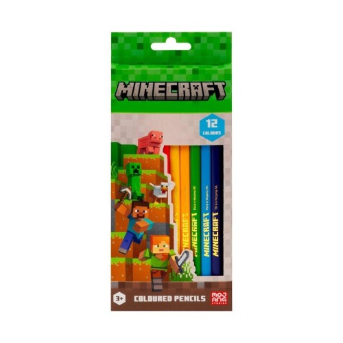 Kredki ołówkowe Minecraft 12kol ASTRA