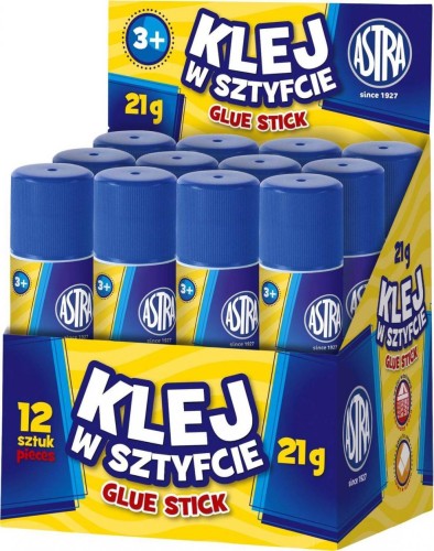 Klej w sztyfcie 21g (12szt) ASTRA