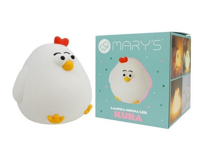 Lampka nocna LED kura, Mary's