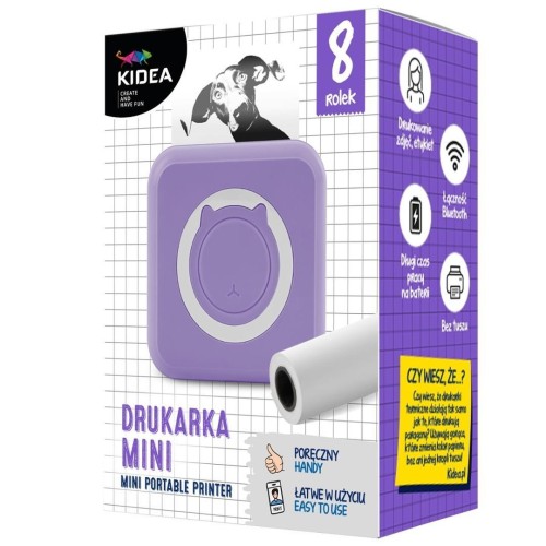 Mini drukarka termiczna KIDEA, DERFORM