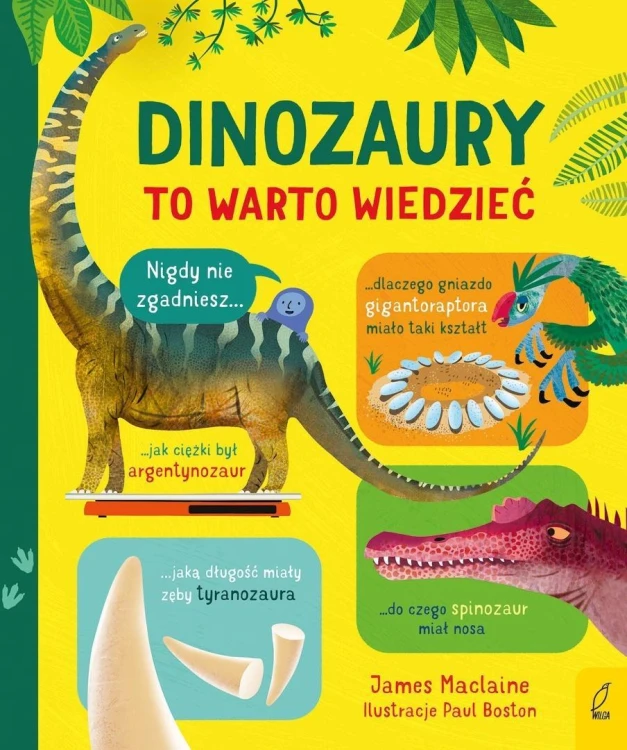 To warto wiedzieć. Dinozaury, James Maclaine