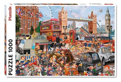 Puzzle 1000 Ruyer, Londyn PIATNIK, Piatnik