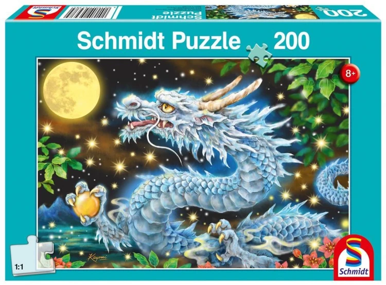 Puzzle 200 Smocza przygoda, Schmidt