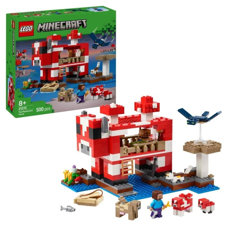 LEGO(R) MINECRAFT 21270 Dom grzybowej krowy