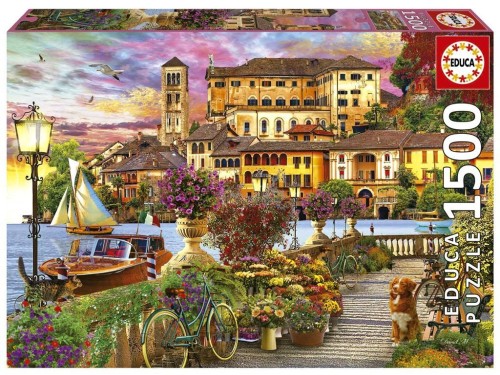 Puzzle 1500 Włoska promenada, Educa