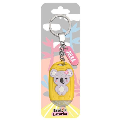 Brelok 3D z latarką - Julka, Be-Happy Gifts