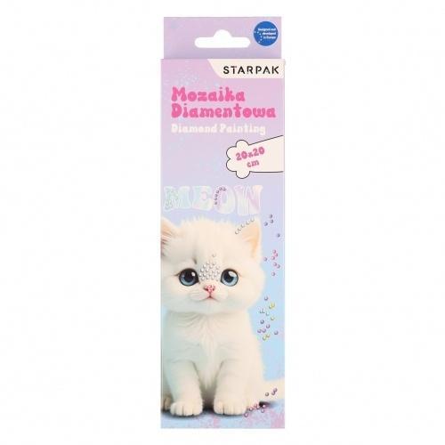 Zestaw kreatywny Mozaika diamentowa Kitty, STARPAK