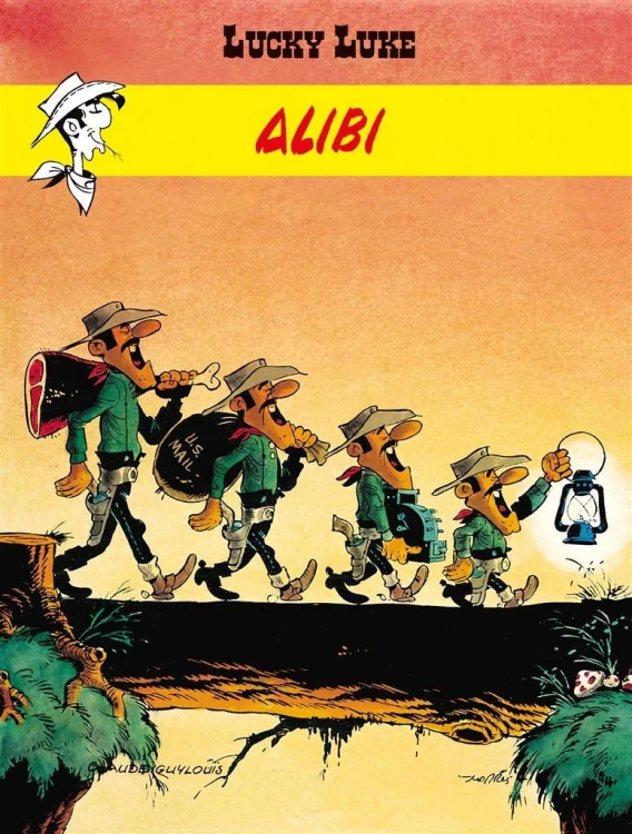 Lucky Luke T. 58 Alibi, Claude Guylouis, Morris