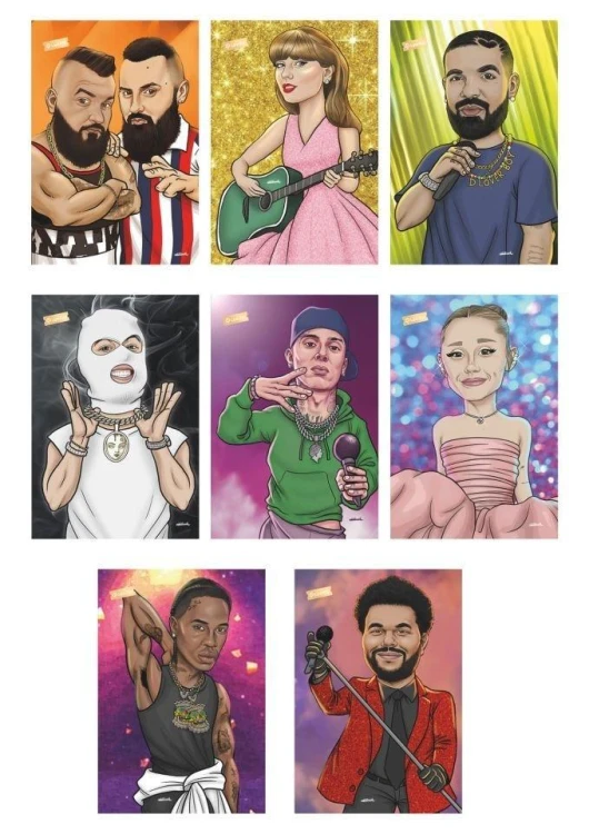 Zeszyt A5/60K kratka Pop Icons (10szt) MAR MAR