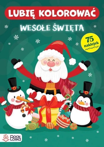 Wesołe święta Lubię kolorować, Monika Majewska