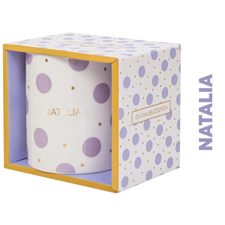 Kubek prezentowy Natalia, Be-Happy Gifts