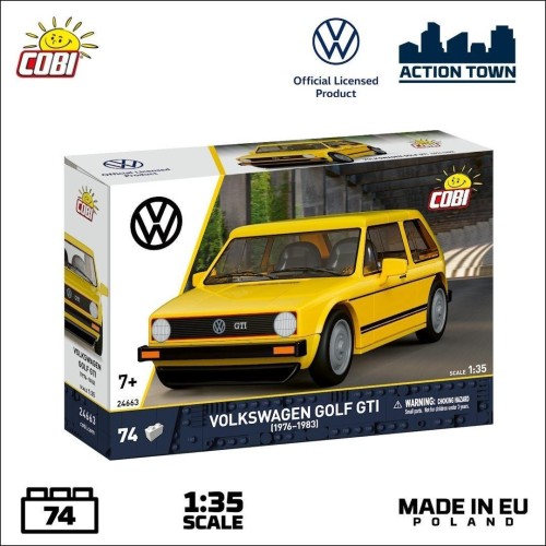 Volkswagen Golf GTI (Yellow), Cobi