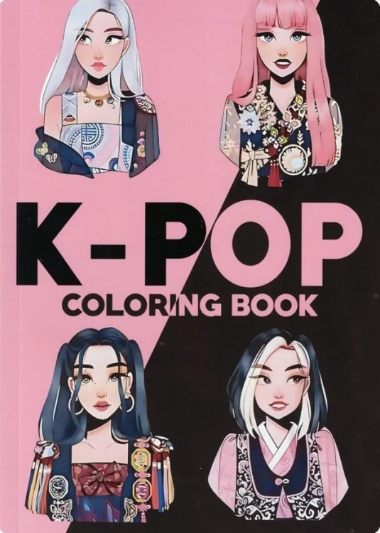 Kolorowanka Kpop A5, praca zbiorowa