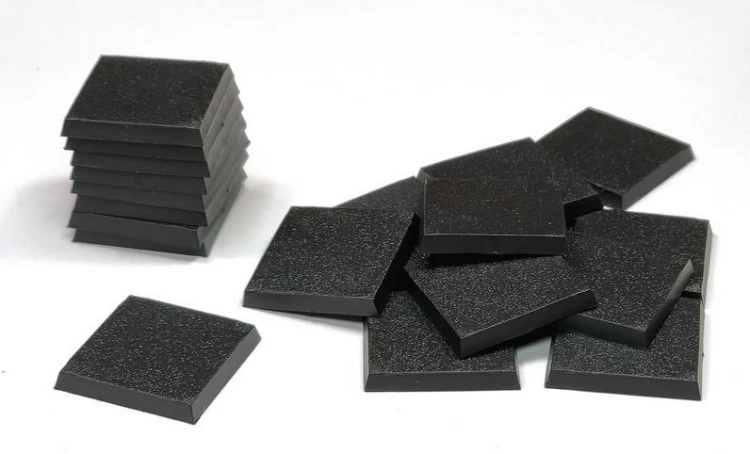Podstawka plastikowa do figurek 25mm 20szt