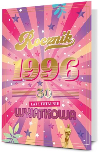 Karnet Urodziny 30