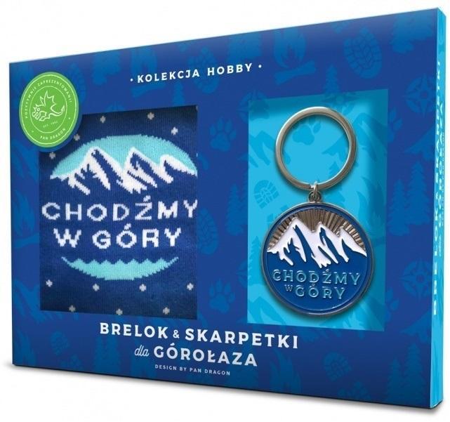 Zestaw brelok + skarpetki dla górołaza, Pan Dragon