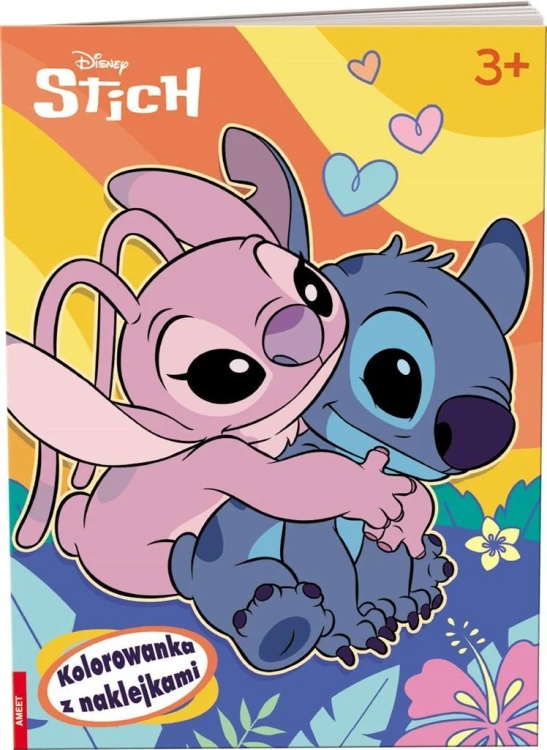 Stich. Kolorowanka z naklejkami, praca zbiorowa