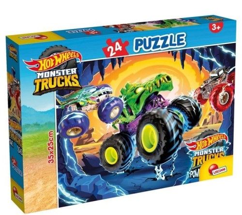 Puzzle 24 Hot Wheels, Lisciani