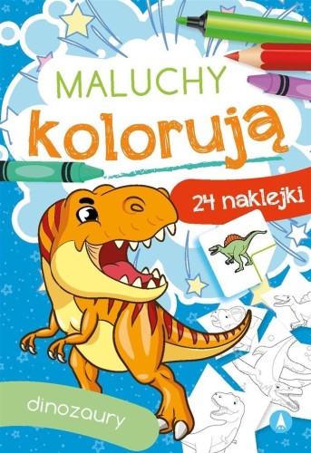 Maluchy kolorują. Dinozaury, Wydawnictwo Skrzat