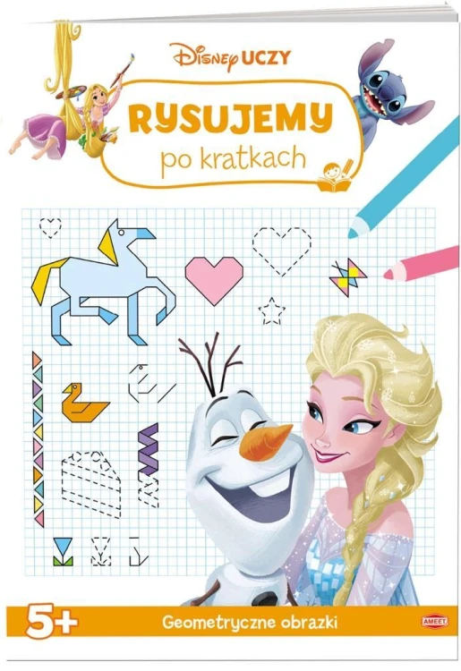 Disney Uczy. Rysujemy po kratkach, praca zbiorowa