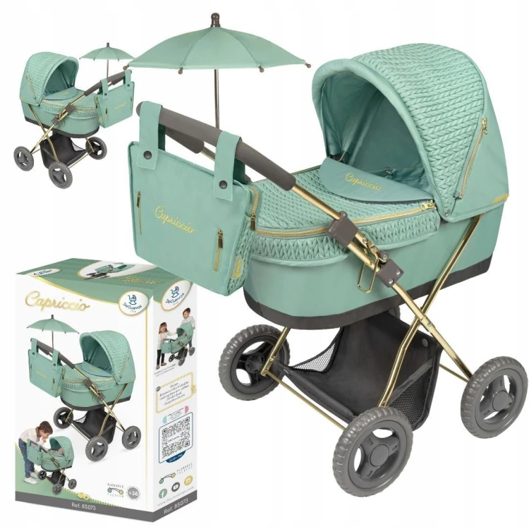 Wózek dla lalek Capriccio, DeCuevas Toys