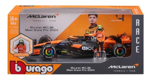 Formula With Figure ~ Mclaren Mcl3 1:24, BBurago