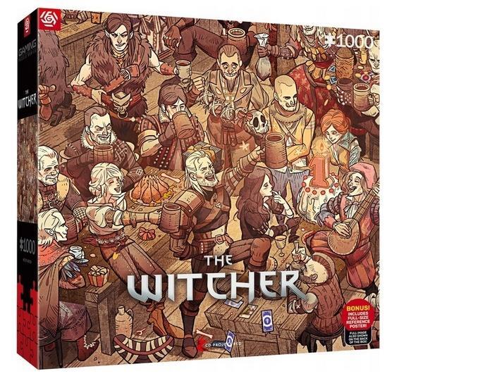 Puzzle 1000 The Witcher (Wiedźmin) Birthday
