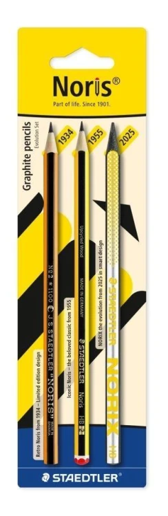 Ołówek Noris HB 3szt STAEDTLER, Staedtler