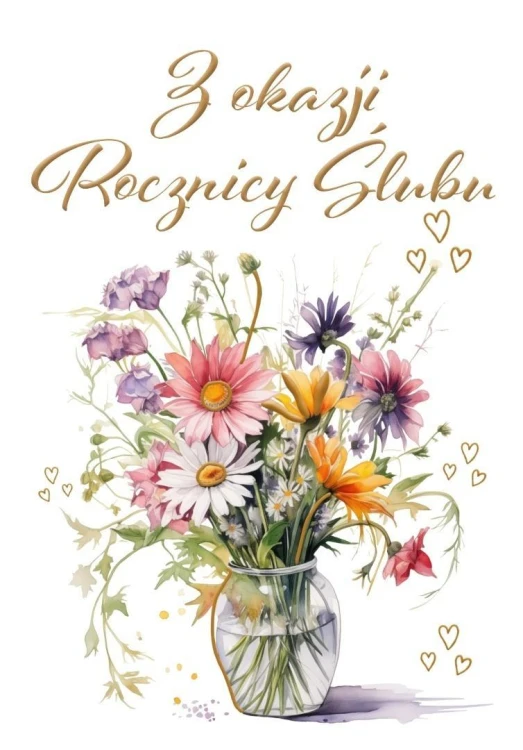 Karnet Rocznica Ślubu