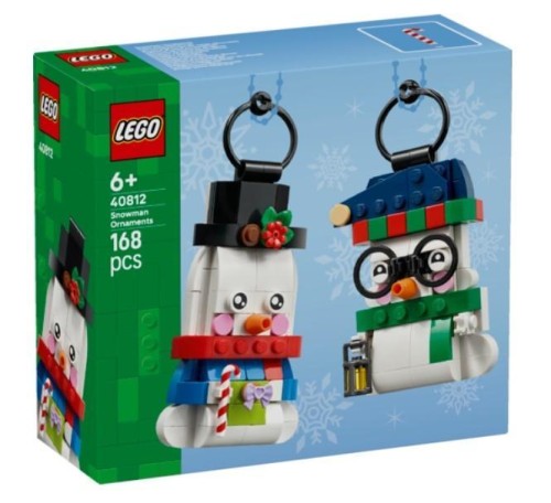 LEGO(R) ICONIC 40812 Ozdoby z bałwankami, LEGO(R)