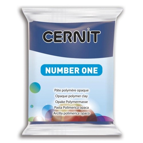 Modelina granatowa 56g, Cernit