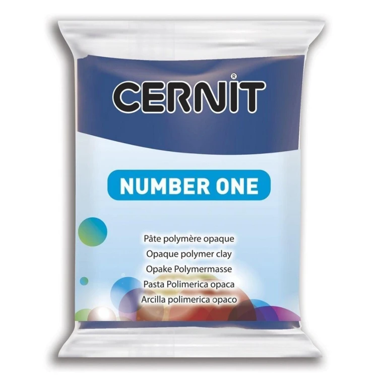Modelina granatowa 56g, Cernit