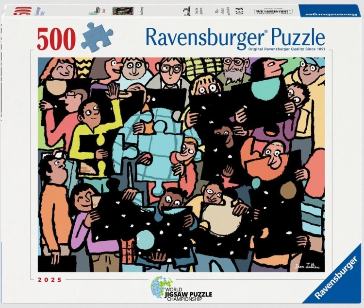 Puzzle 2D 500 Puzzlowa Społeczność, Ravensburger