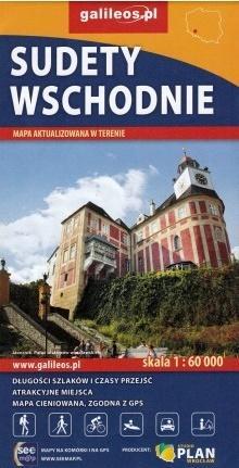 Mapa - Sudety Wschodnie 1:60 000, praca zbiorowa